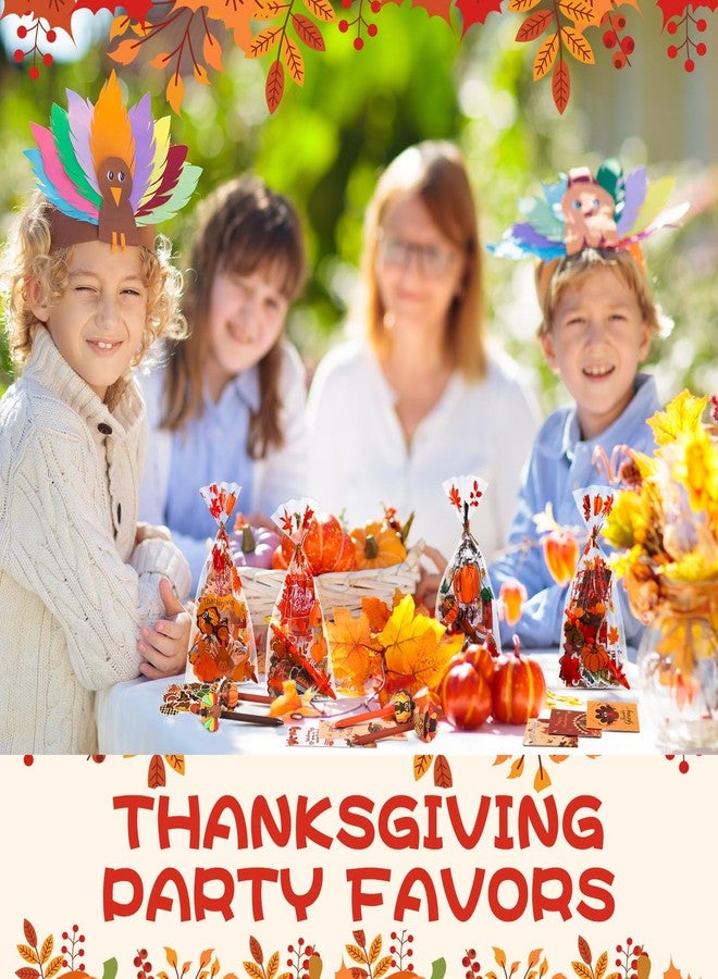 Saypacck 194 Pcs Thanksgiving School Stationery Set Friendsgiving Fall Pumpkin Party Favors Goodie Bag Stuffers Thanksgiving Day Classroom Gift Prizes for Students Harvest Sticky Notes Notebook Pens - Image 2